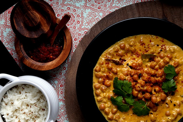 Mango Curry Chickpeas