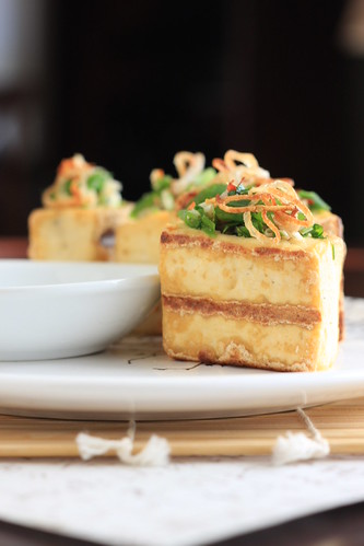 Grilled Tofu with Lemongrass and Cilantro Stuffing