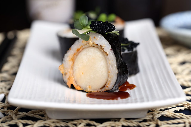 Spicy Vegan Scallop Roll