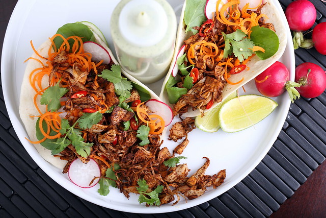 Jackfruit Soft Tacos