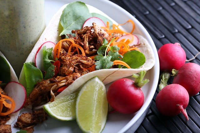 Jackfruit Soft Tacos
