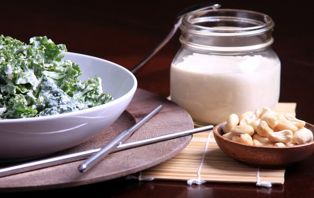 Raw Tahini and Cashew Dressing