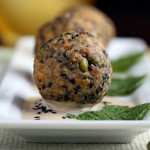 Green Lentil, Pistachio and Walnut Fauxlafel