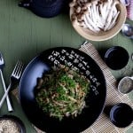 Thyme-Scented Pearled Barley with Brown Beech Mushrooms