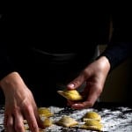 Vegan Sausage-Stuffed Homemade Ravioli