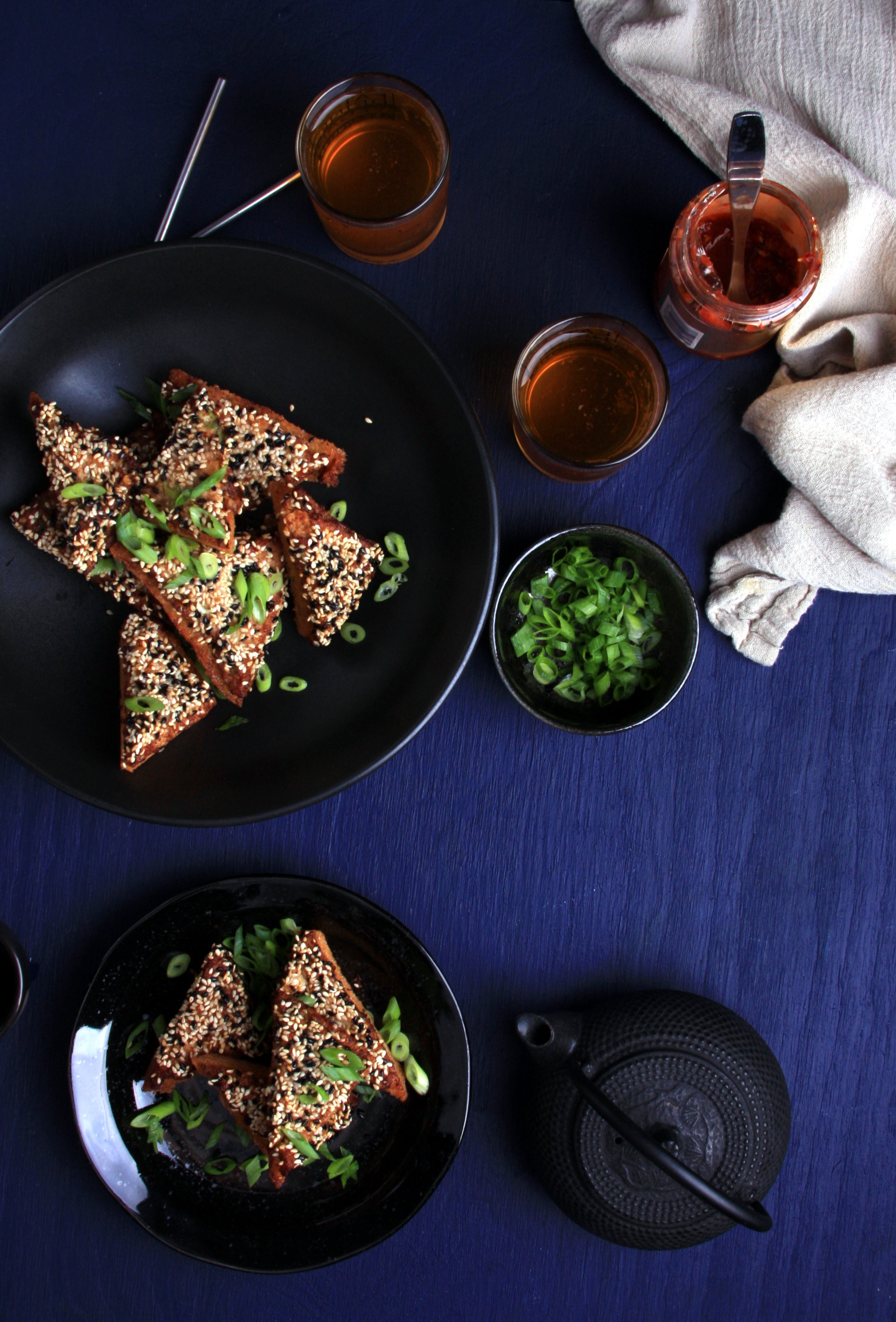 Crispy Vegan Shrimp Toast